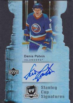 2006-07 Upper Deck The Cup - Stanley Cup Signatures #CS-DP Denis Potvin Front