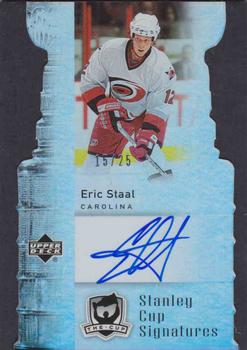 2006-07 Upper Deck The Cup - Stanley Cup Signatures #CS-ES Eric Staal Front