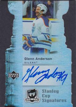 2006-07 Upper Deck The Cup - Stanley Cup Signatures #CS-GA Glenn Anderson Front