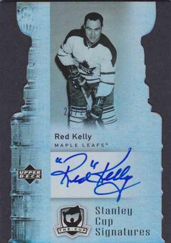 2006-07 Upper Deck The Cup - Stanley Cup Signatures #CS-KE Red Kelly Front