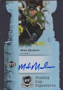 2006-07 Upper Deck The Cup - Stanley Cup Signatures #CS-MM Mike Modano Front
