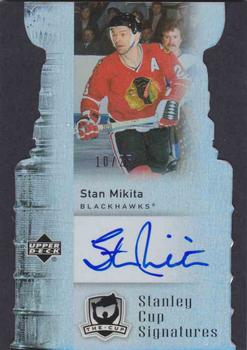2006-07 Upper Deck The Cup - Stanley Cup Signatures #CS-SM Stan Mikita Front