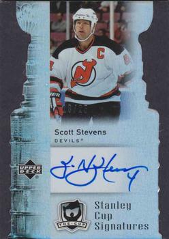 2006-07 Upper Deck The Cup - Stanley Cup Signatures #CS-SS Scott Stevens Front