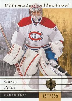 2011-12 Upper Deck Ultimate Collection #34 Carey Price Front