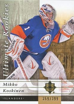 2011-12 Upper Deck Ultimate Collection #87 Mikko Koskinen Front