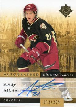 2011-12 Upper Deck Ultimate Collection #142 Andy Miele Front