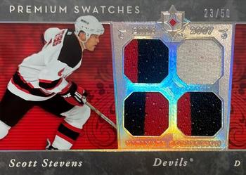 2006-07 Upper Deck Ultimate Collection - Premium Swatches #PS-SS Scott Stevens Front