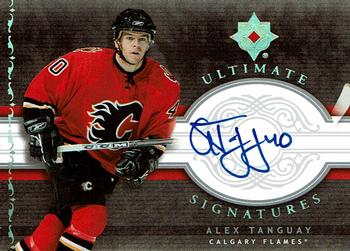 2006-07 Upper Deck Ultimate Collection - Signatures #US-AT Alex Tanguay Front