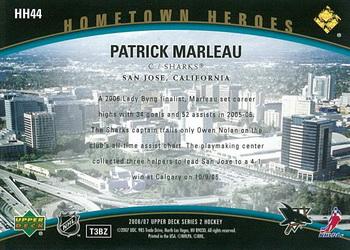 2006-07 Upper Deck - Hometown Heroes #HH44 Patrick Marleau Back