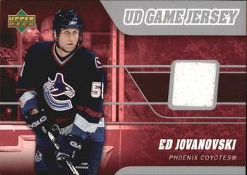 2006-07 Upper Deck - Game Jerseys #J-EJ Ed Jovanovski Front