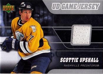 2006-07 Upper Deck - Game Jerseys #J-SU Scottie Upshall Front