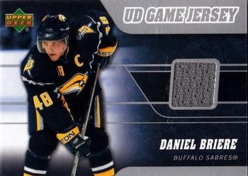 2006-07 Upper Deck - Game Jerseys #J2-DB Daniel Briere Front