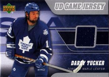 2006-07 Upper Deck - Game Jerseys #J2-DT Darcy Tucker Front