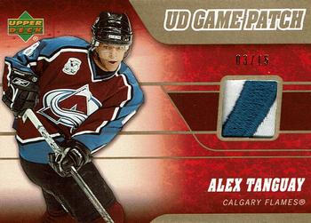 2006-07 Upper Deck - Game Jersey Patches #J-AT Alex Tanguay Front