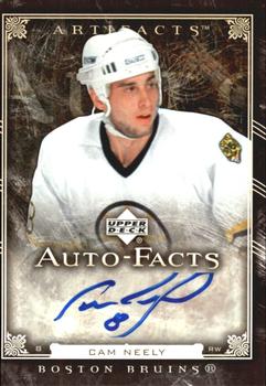 2006-07 Upper Deck Artifacts - Auto-Facts #AF-CN Cam Neely Front