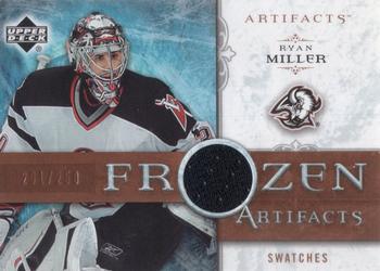 2006-07 Upper Deck Artifacts - Frozen Artifacts #FA-RM Ryan Miller Front