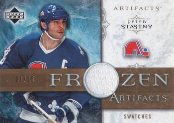 2006-07 Upper Deck Artifacts - Frozen Artifacts Gold #FA-PS Peter Stastny Front