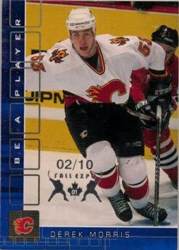 2001-02 Be a Player Memorabilia - Toronto Fall Expo Sapphire #127 Derek Morris Front