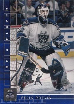 2001-02 Be a Player Memorabilia - Toronto Fall Expo Sapphire #78 Felix Potvin Front