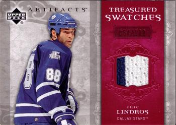 2006-07 Upper Deck Artifacts - Treasured Patches Red #TS-EL Eric Lindros Front