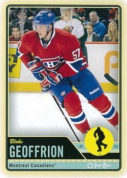 2012-13 O-Pee-Chee #19 Blake Geoffrion Front