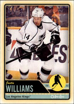2012-13 O-Pee-Chee #4 Justin Williams Front