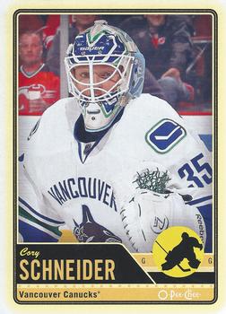 2012-13 O-Pee-Chee #316 Cory Schneider Front