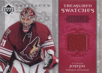 2006-07 Upper Deck Artifacts - Treasured Swatches Red #TS-CJ Curtis Joseph Front