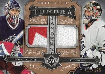 2006-07 Upper Deck Artifacts - Tundra Tandems #TT-PT Pascal Leclaire / Ty Conklin Front