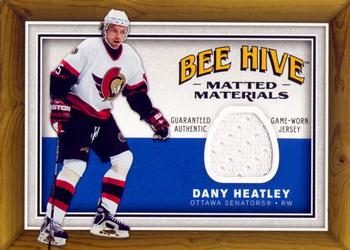 2006-07 Upper Deck Beehive - Matted Materials #MM-DH Dany Heatley Front
