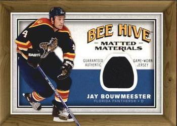 2006-07 Upper Deck Beehive - Matted Materials #MM-JB Jay Bouwmeester Front