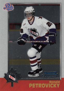 1998 Bowman Chrome CHL #78 Ronald Petrovicky Front