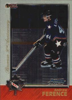 1998 Bowman Chrome CHL - Golden Anniversary #48 Andrew Ference Front