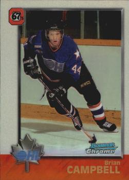 1998 Bowman Chrome CHL - Refractors #23R Brian Campbell Front