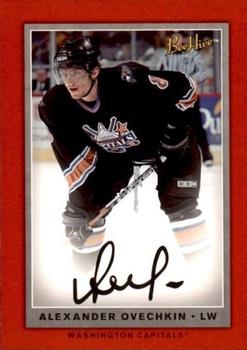 2006-07 Upper Deck Beehive - Red Facsimile Signatures #1 Alexander Ovechkin Front
