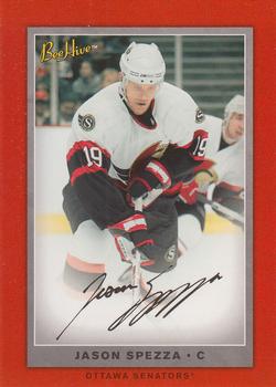 2006-07 Upper Deck Beehive - Red Facsimile Signatures #31 Jason Spezza Front