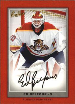 2006-07 Upper Deck Beehive - Red Facsimile Signatures #57 Ed Belfour Front