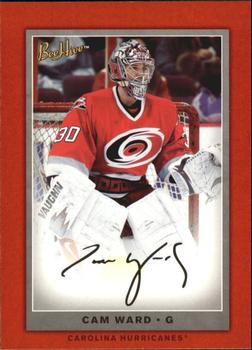 2006-07 Upper Deck Beehive - Red Facsimile Signatures #83 Cam Ward Front