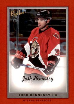 2006-07 Upper Deck Beehive - Red Facsimile Signatures #138 Josh Hennessy Front