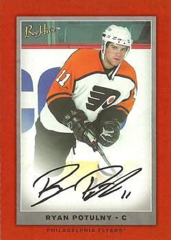 2006-07 Upper Deck Beehive - Red Facsimile Signatures #141 Ryan Potulny Front