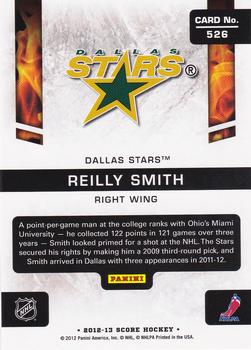 2012-13 Score #526 Reilly Smith Back