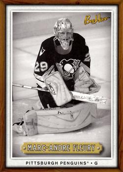 2006-07 Upper Deck Beehive - Wood #21 Marc-Andre Fleury Front