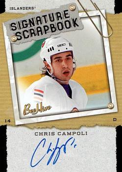 2006-07 Upper Deck Beehive - Signature Scrapbook #SS-CC Chris Campoli Front