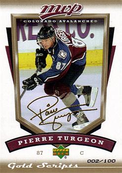 2006-07 Upper Deck MVP - Gold Scripts #77 Pierre Turgeon Front