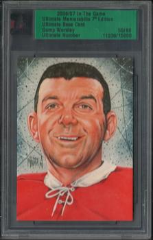 2006-07 In The Game Ultimate Memorabilia #NNO Gump Worsley  Front