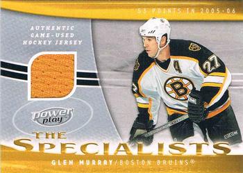 2006-07 Upper Deck Power Play - The Specialists #S-GM Glen Murray Front
