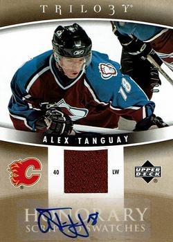 2006-07 Upper Deck Trilogy - Honorary Scripted Swatches #HSS-AT Alex Tanguay Front