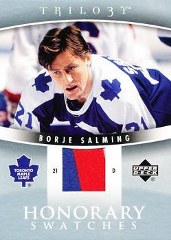 2006-07 Upper Deck Trilogy - Honorary Swatches #HS-BS Borje Salming Front
