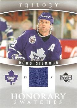 2006-07 Upper Deck Trilogy - Honorary Swatches #HS-DG Doug Gilmour Front