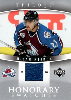 2006-07 Upper Deck Trilogy - Honorary Swatches #HS-MH Milan Hejduk Front